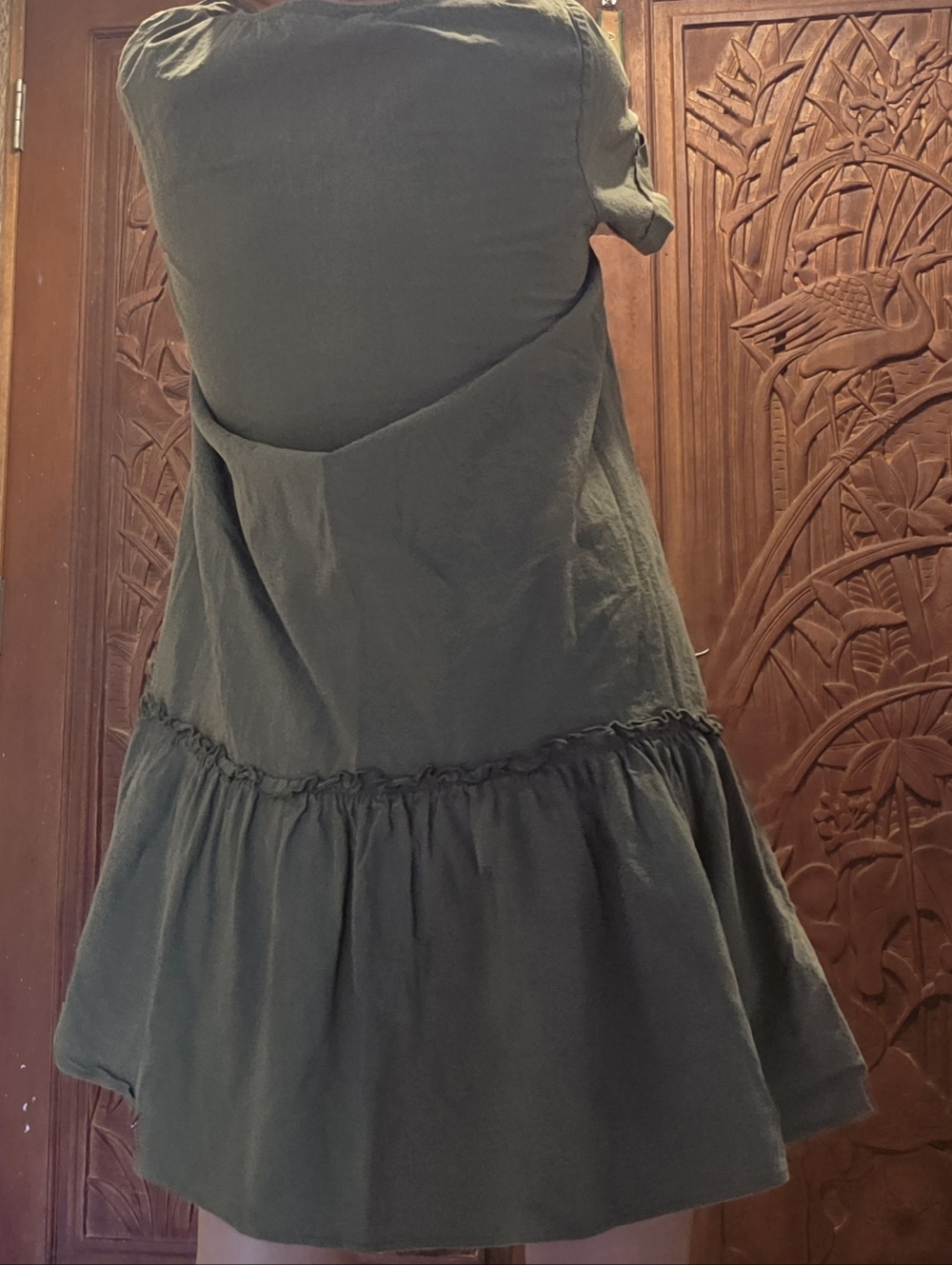 Cotton DropWaist Summer Dress Size XL XXL Comfortable Dresses - Picture 5 of 16